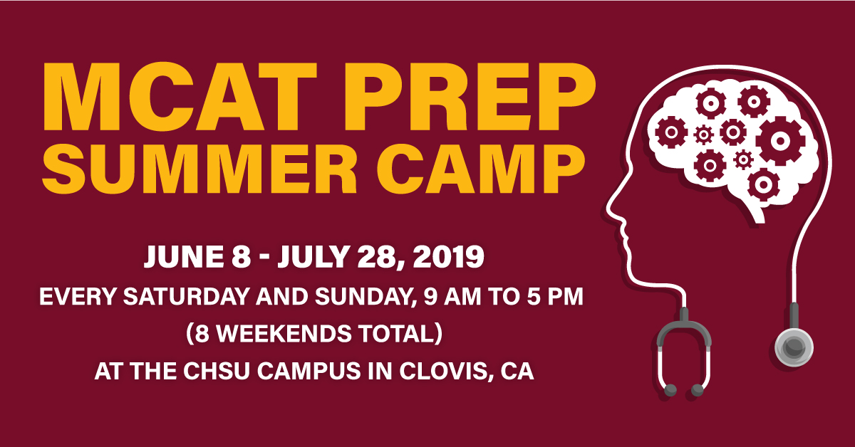 CHSU COM Offers MCAT Prep Summer Camp