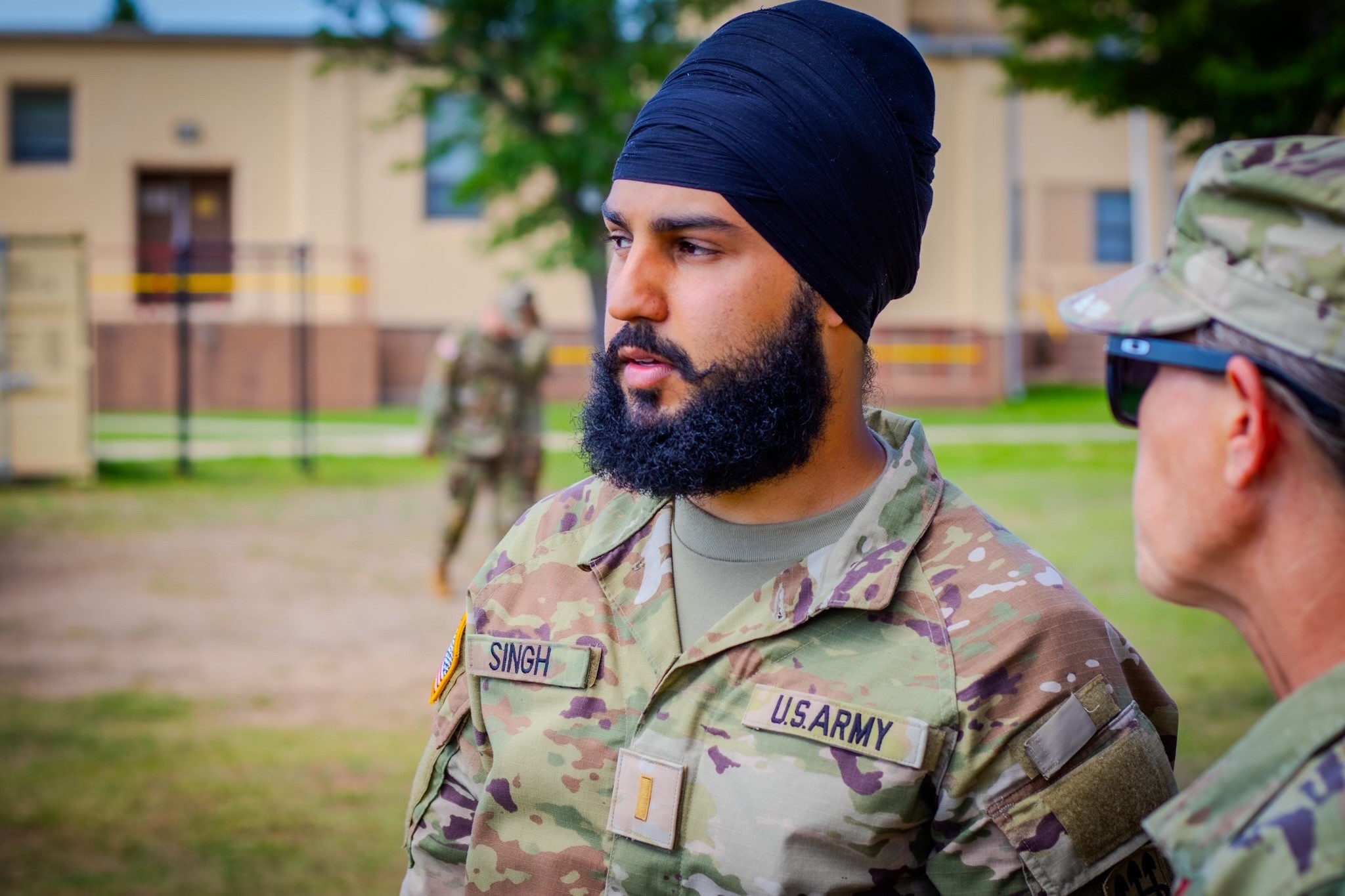 people during military officer training in uniform
