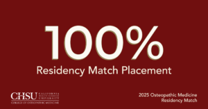 100 percent match day graphic