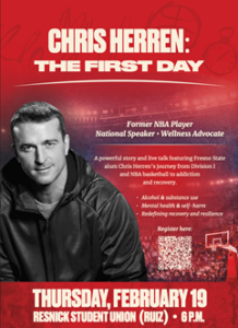 Chris Herren: The First Day event flyer