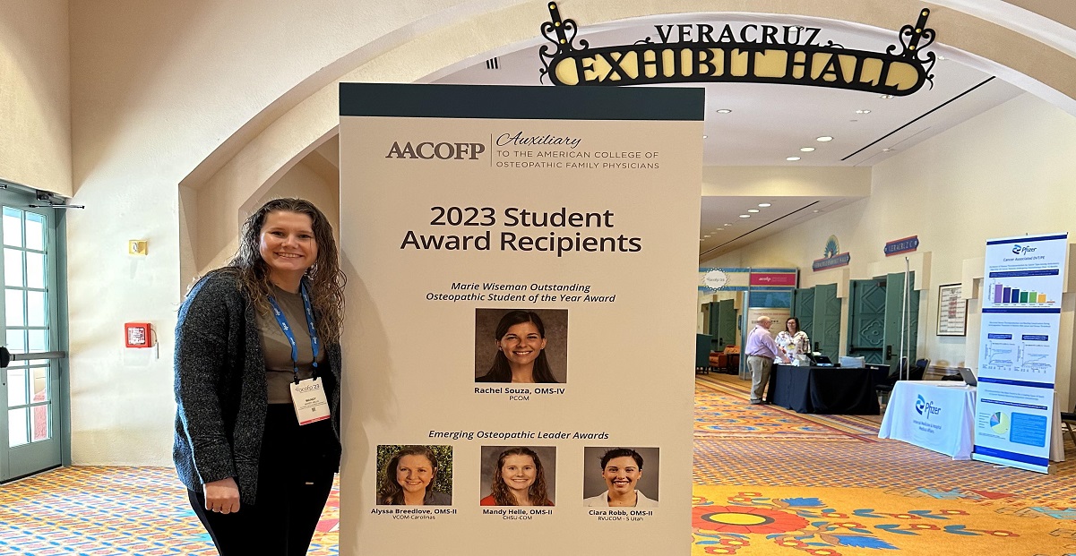 Amanda Helle Honored with ACOFP 2023 Emerging Leader Award College of