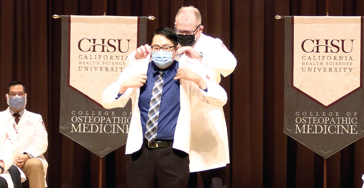 Hosts First White Coat Ceremonies College of Osteopathic