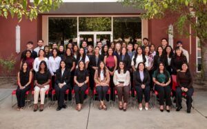 MSBS class of 2026 group photo in front of building